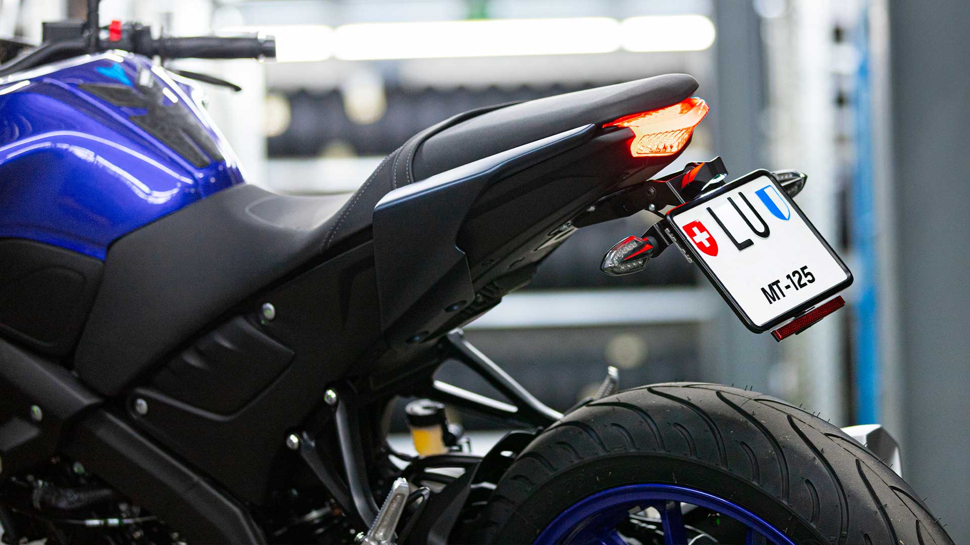 Kostenloses Fighter Kit für alle Yamaha MT-125 (Modelljahr 2022)