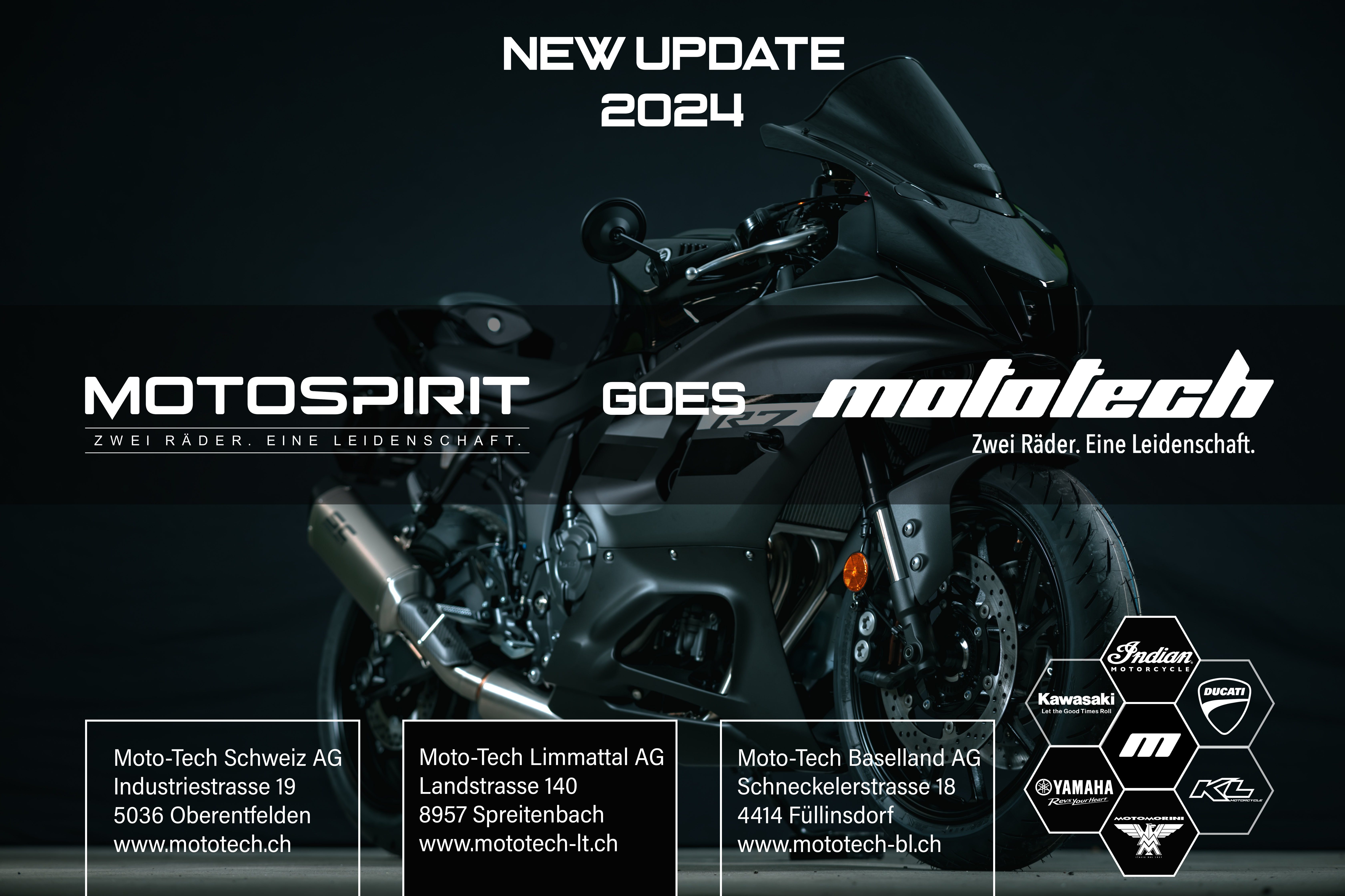 Moto-Spirit wird Moto-Tech Limmattal