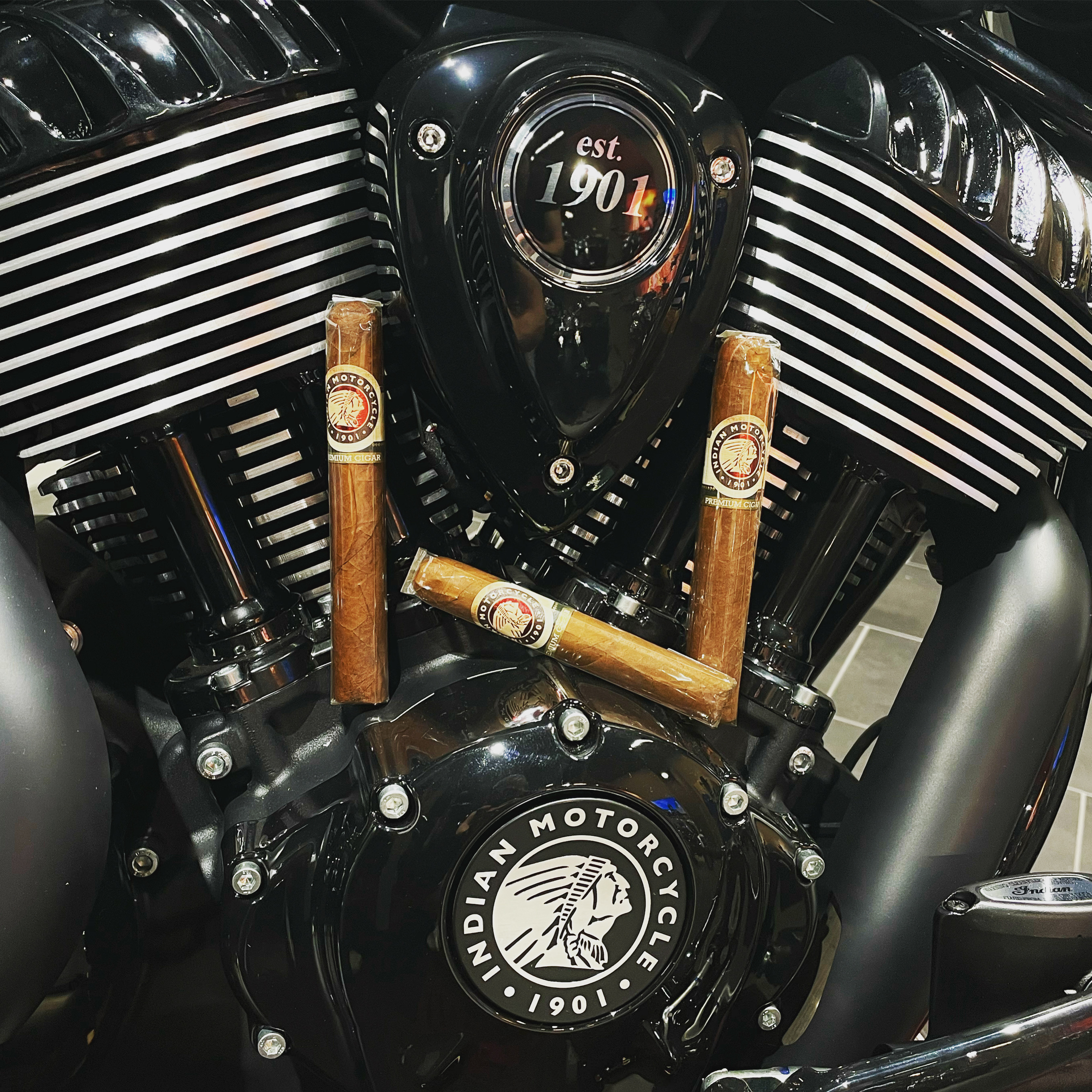 Indian Motorcycle Zigarren, bei uns erhältlich.