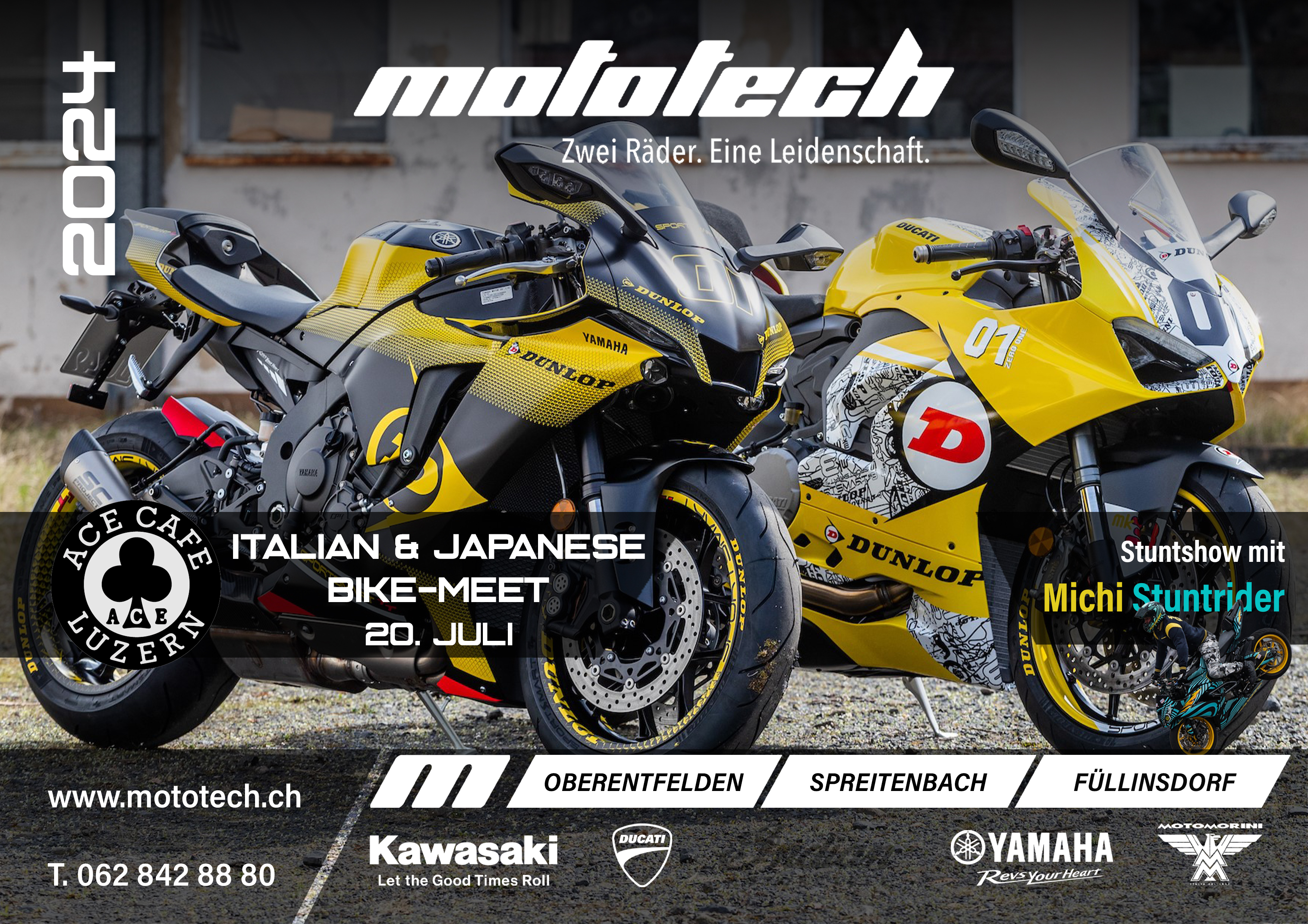ITALIAN & JAPANESE BIKE-MEET presented by Moto-Tech Schweiz AG